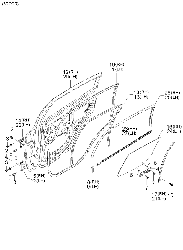 REAR DOORS (BODY)