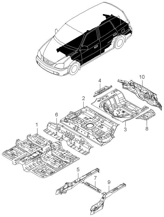 PANEL - REAR DOOR