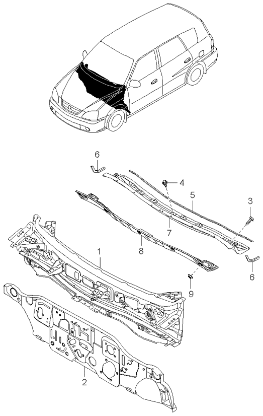 PANEL - REAR DOOR