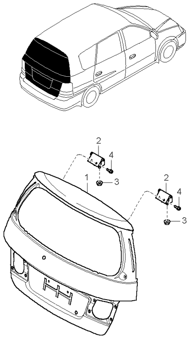 PANEL - REAR DOOR