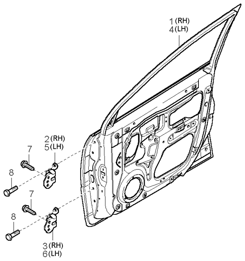 PANEL - REAR DOOR