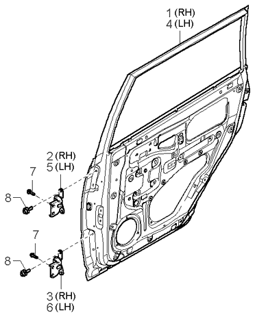 PANEL - REAR DOOR