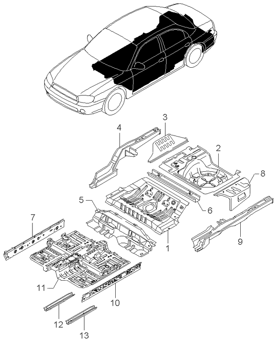 PANEL - REAR DOOR