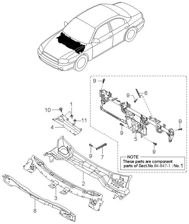 PANEL - REAR DOOR