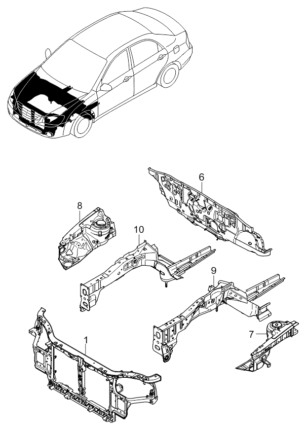 PANEL - REAR DOOR