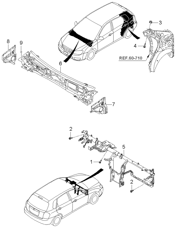 PANEL - REAR DOOR