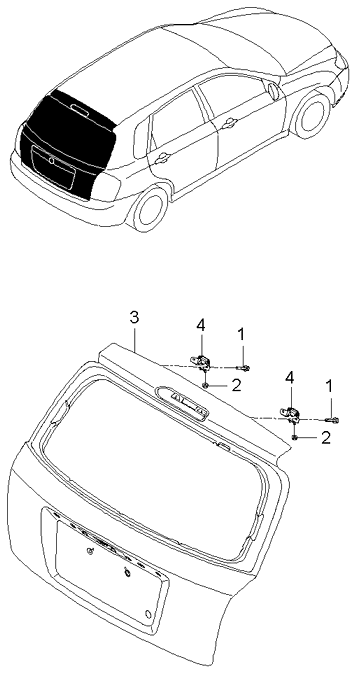 PANEL - REAR DOOR