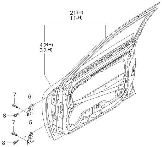 PANEL - REAR DOOR