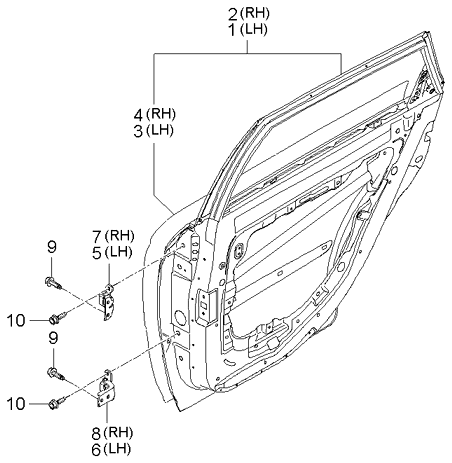 PANEL - REAR DOOR