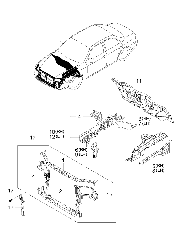 PANEL - REAR DOOR