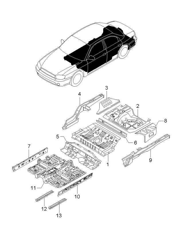 PANEL - REAR DOOR