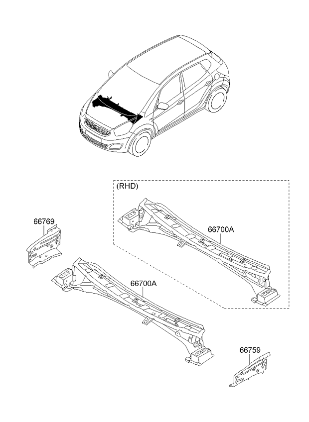 PANEL - REAR DOOR