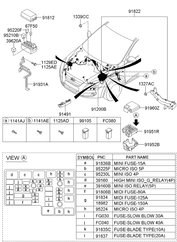 A/C SYSTEM - COOLER LINE, FRONT