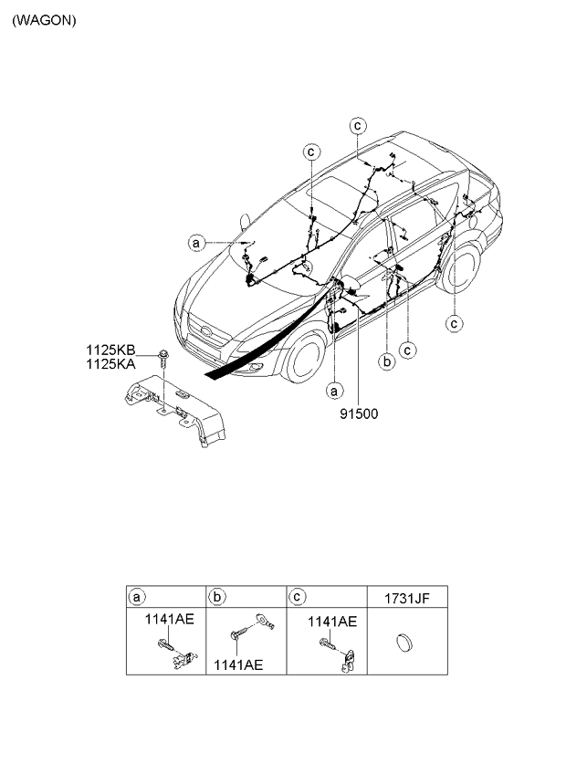 A/C SYSTEM - COOLER LINE, FRONT