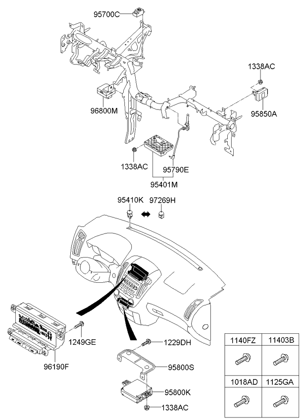 A/C SYSTEM - COOLER LINE, FRONT