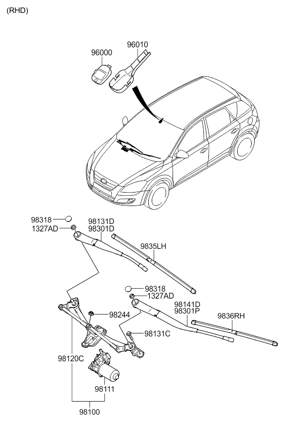 A/C SYSTEM - COOLER LINE, FRONT