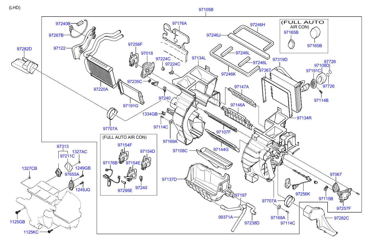 A/C SYSTEM - COOLER LINE, FRONT