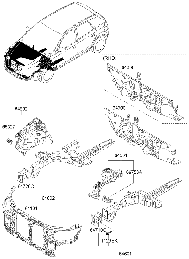 PANEL - REAR DOOR