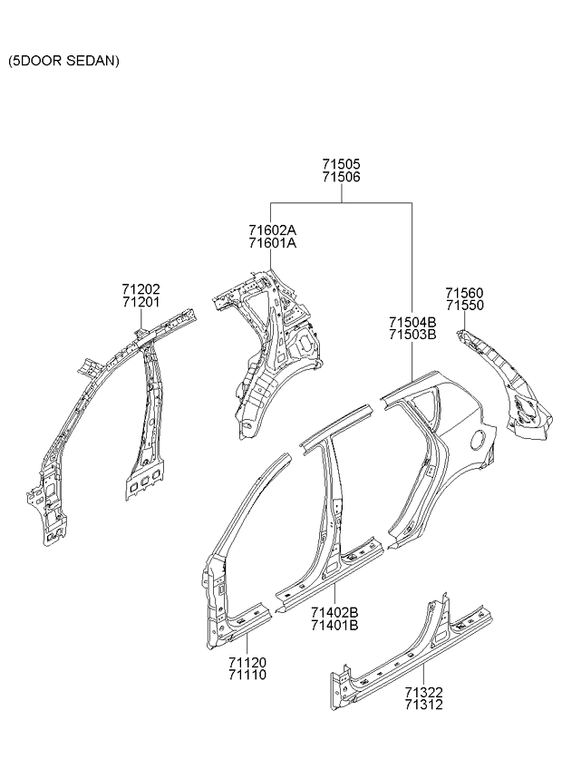 PANEL - REAR DOOR