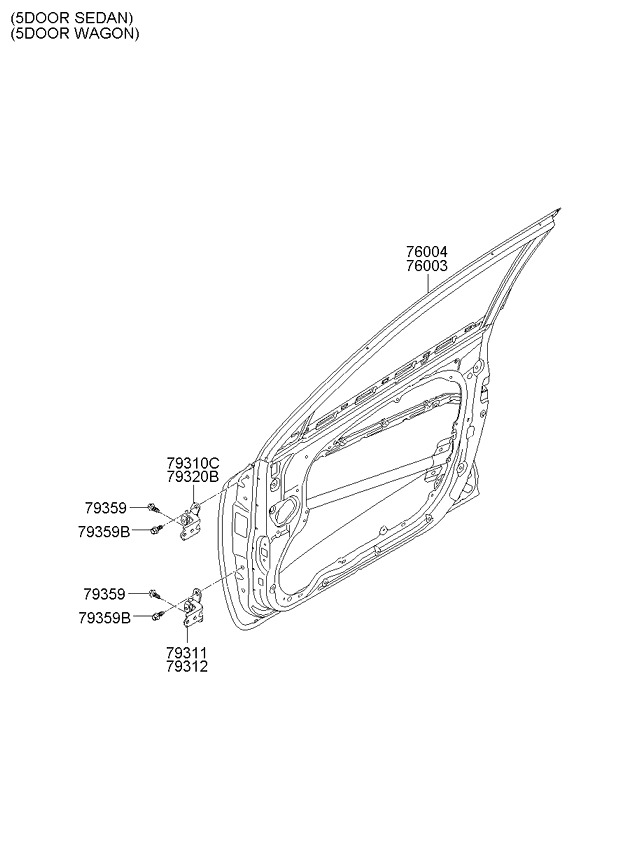 PANEL - REAR DOOR