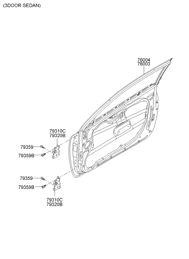 PANEL - REAR DOOR