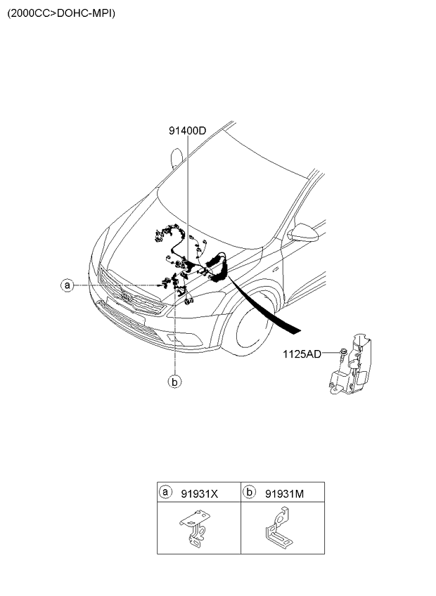 A/C SYSTEM - COOLER LINE, FRONT