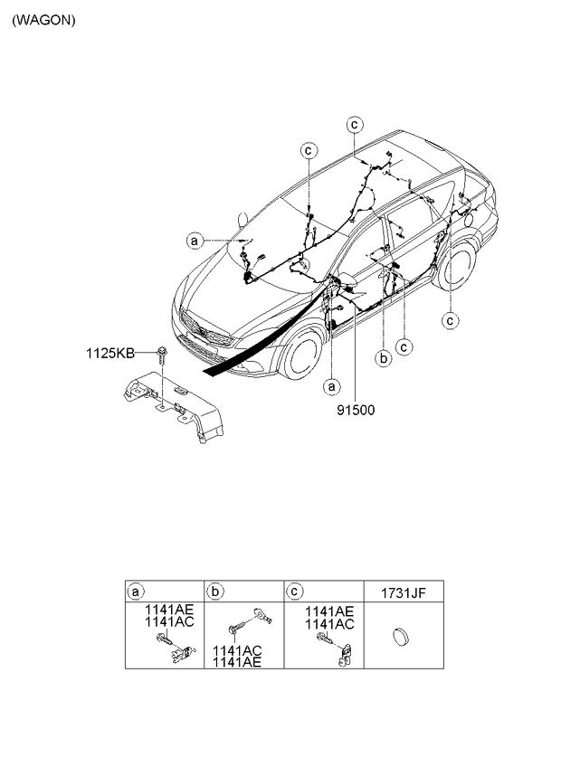 A/C SYSTEM - COOLER LINE, FRONT