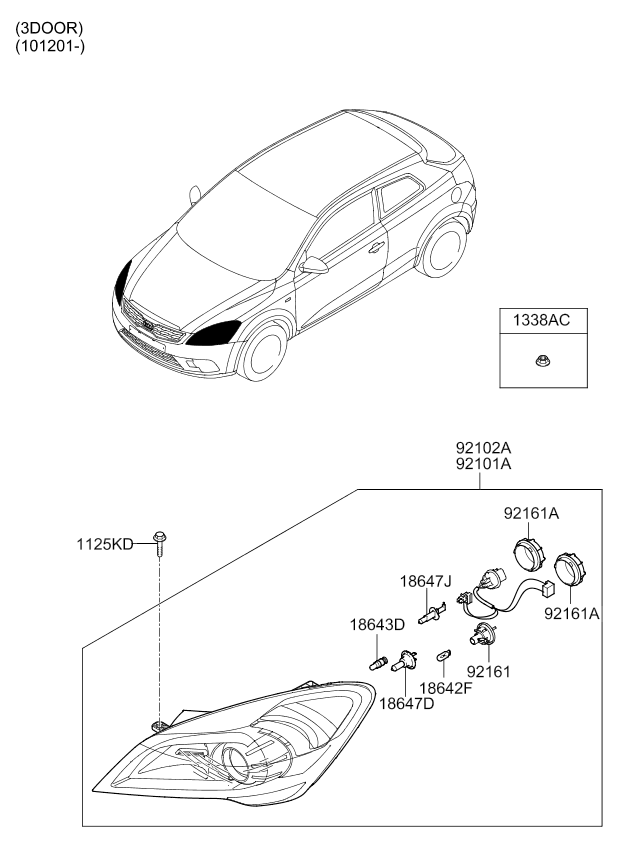 A/C SYSTEM - COOLER LINE, FRONT