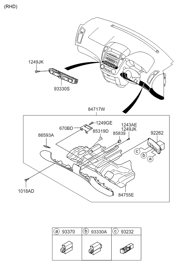 A/C SYSTEM - COOLER LINE, FRONT