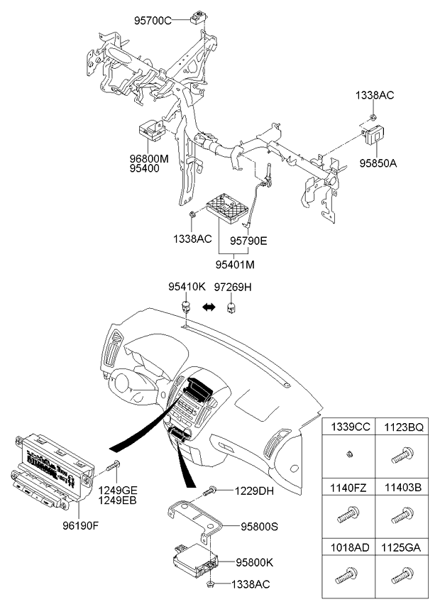 A/C SYSTEM - COOLER LINE, FRONT