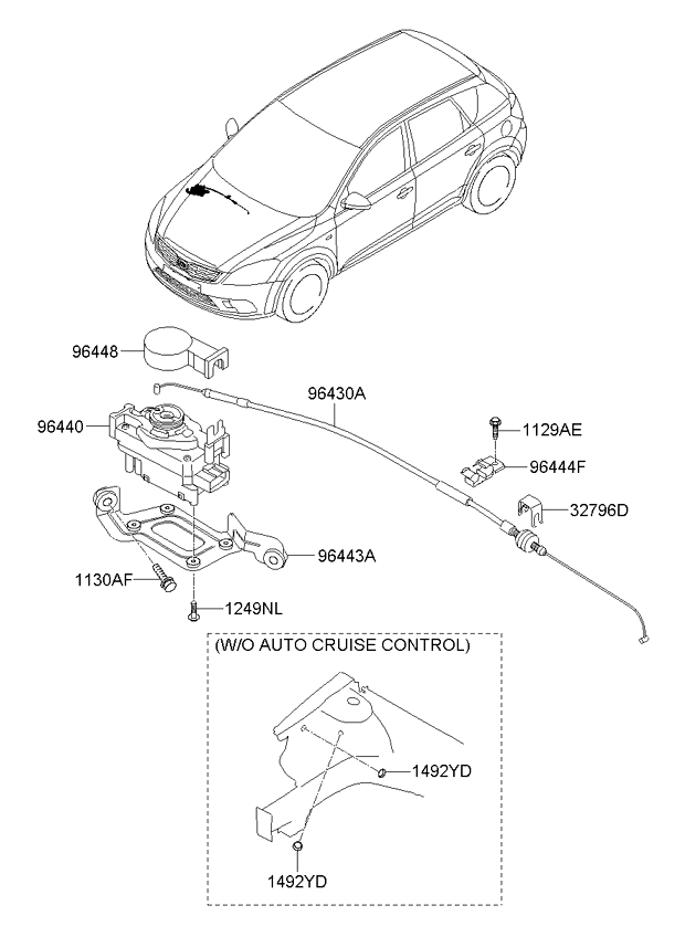 A/C SYSTEM - COOLER LINE, FRONT