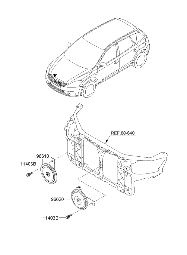 A/C SYSTEM - COOLER LINE, FRONT