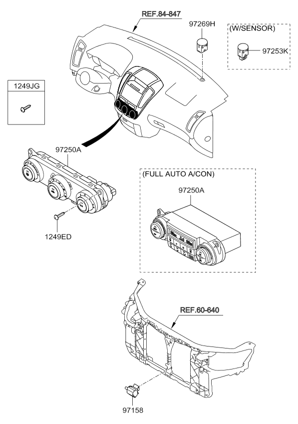 A/C SYSTEM - COOLER LINE, FRONT