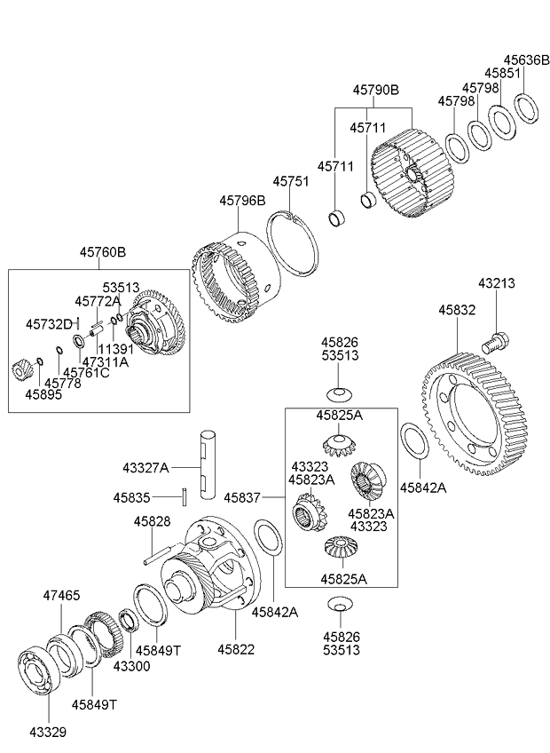 DRIVE SHAFT ASSY - REAR