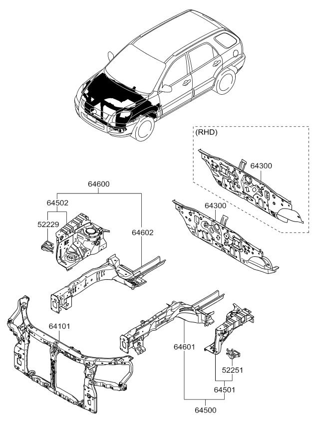 PANEL - REAR DOOR