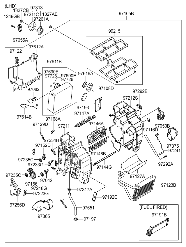 A/C SYSTEM - COOLER LINE, FRONT