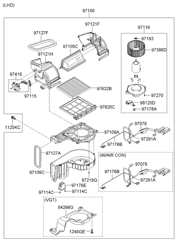 A/C SYSTEM - COOLER LINE, FRONT