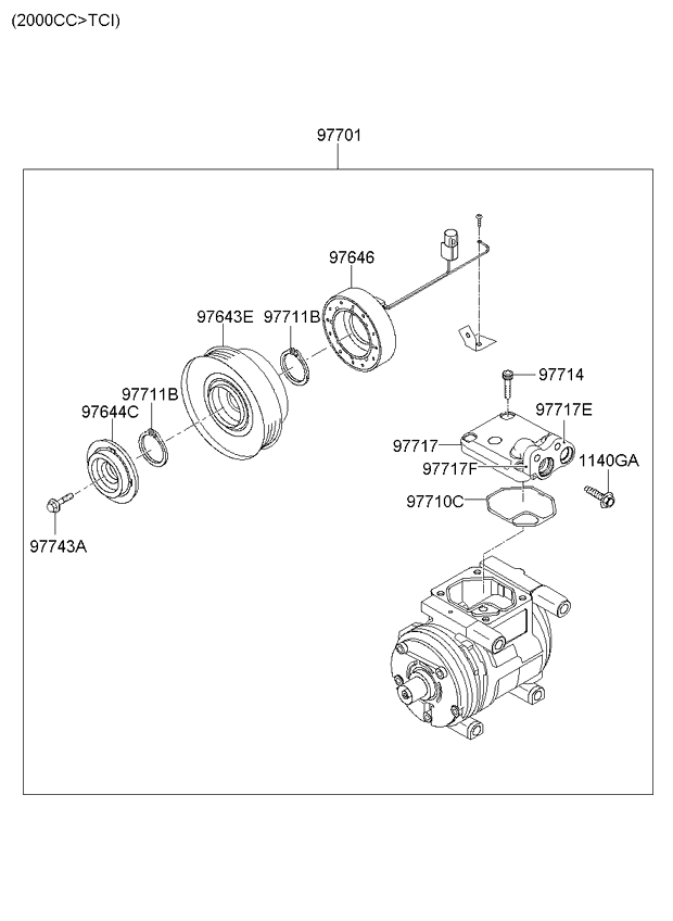 A/C SYSTEM - COOLER LINE, FRONT