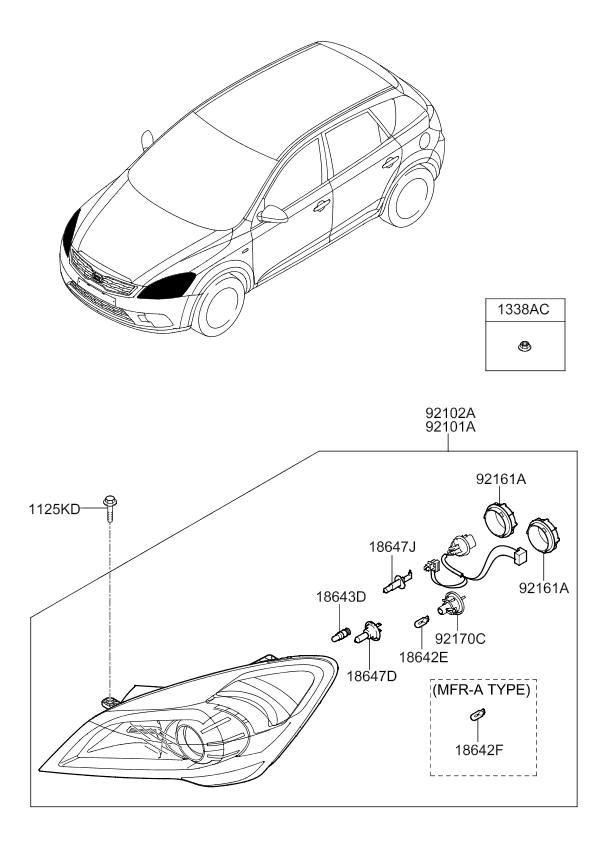 A/C SYSTEM - COOLER LINE, FRONT