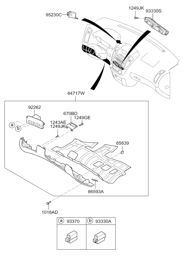 A/C SYSTEM - COOLER LINE, FRONT