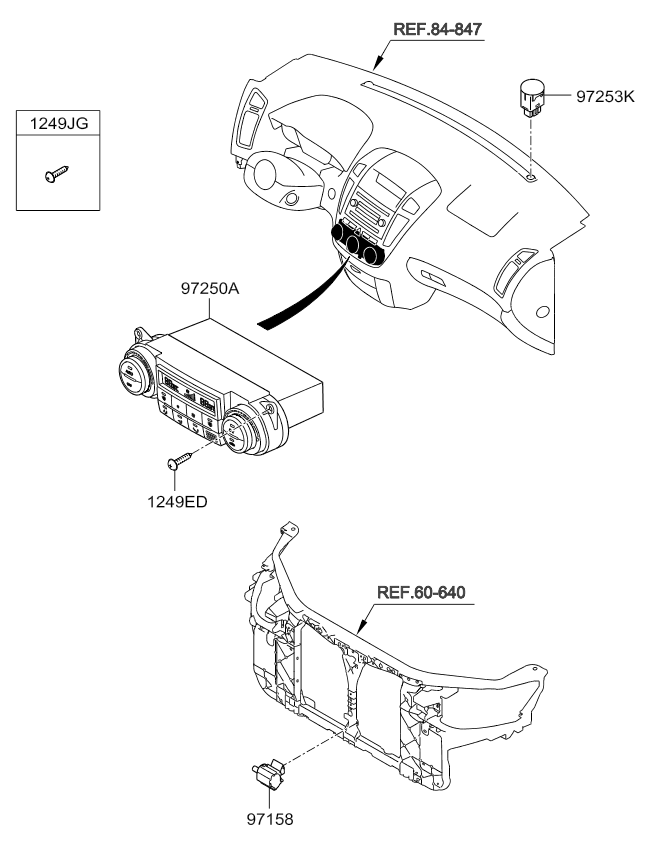 A/C SYSTEM - COOLER LINE, FRONT