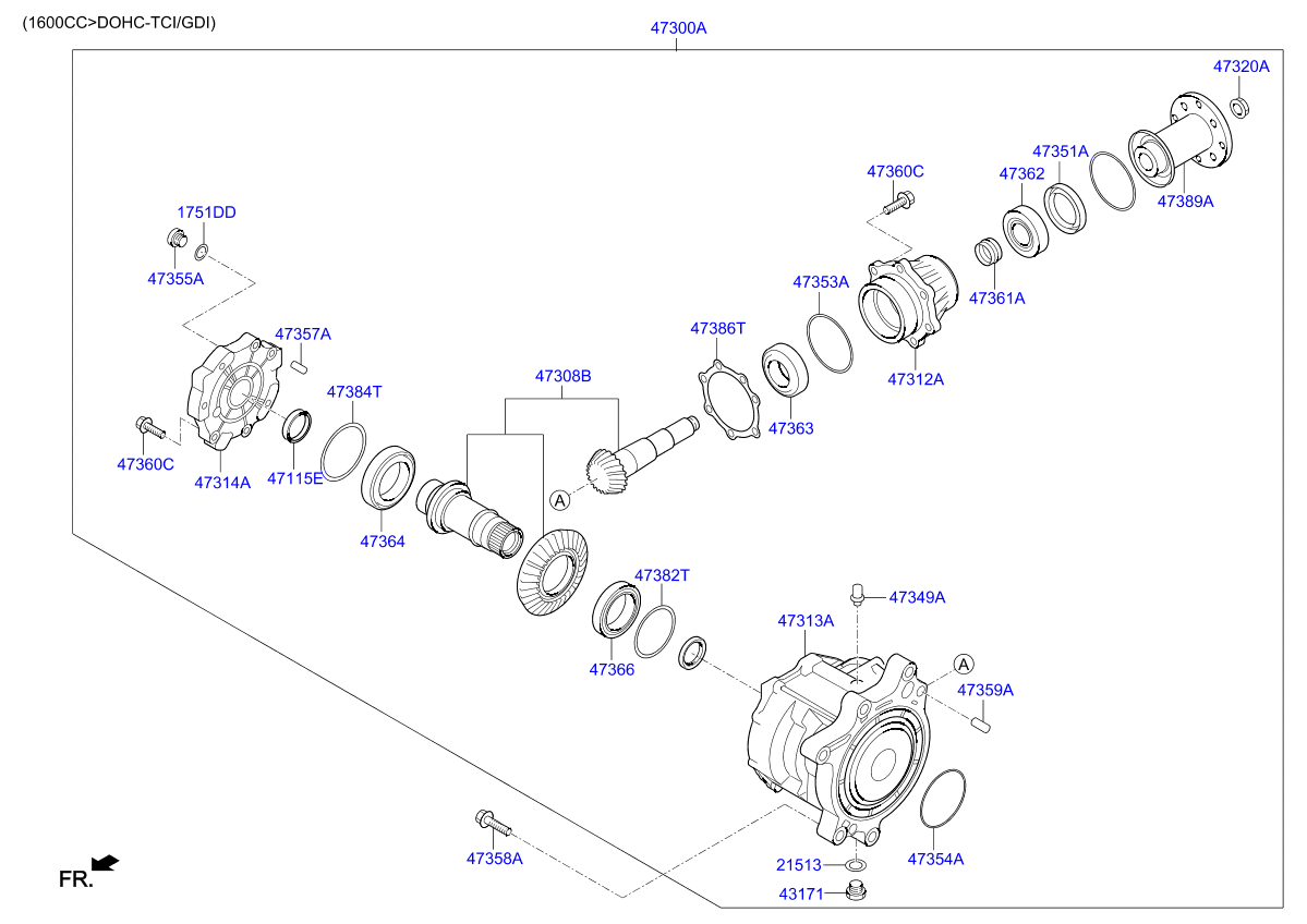 DRIVE SHAFT (REAR)