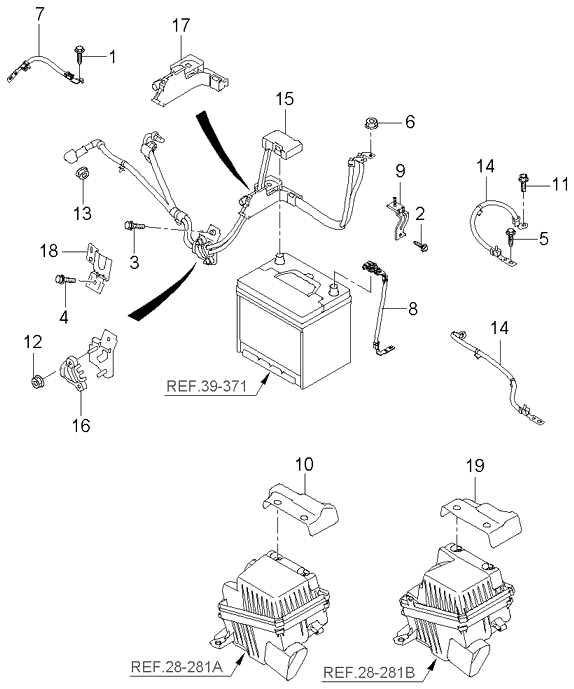 A/C SYSTEM - COOLER LINE, FRONT