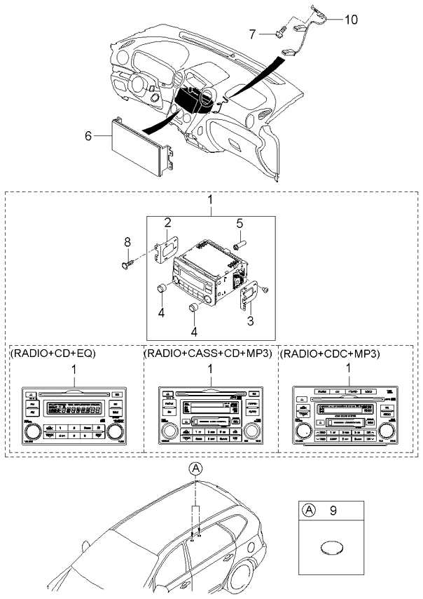 A/C SYSTEM - COOLER LINE, FRONT