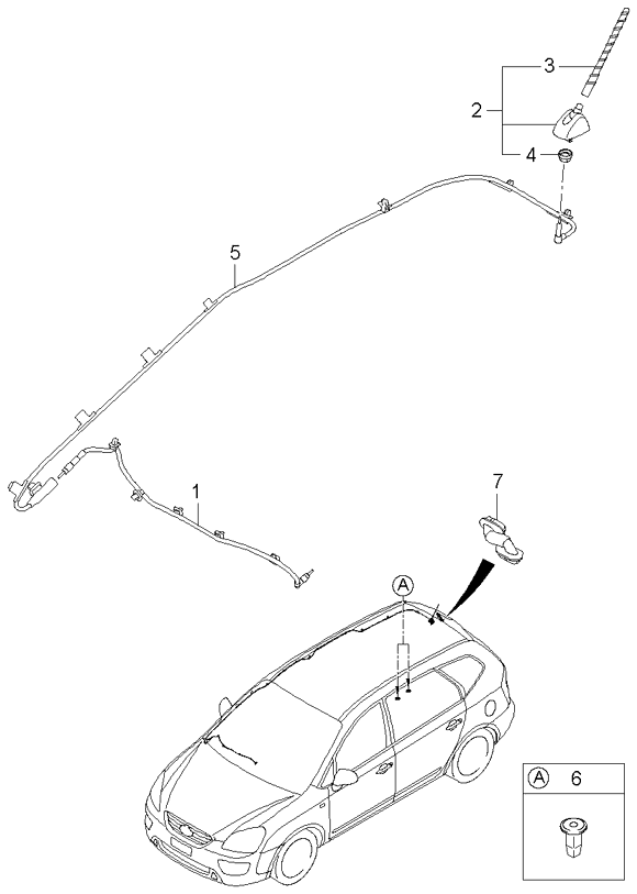 A/C SYSTEM - COOLER LINE, FRONT