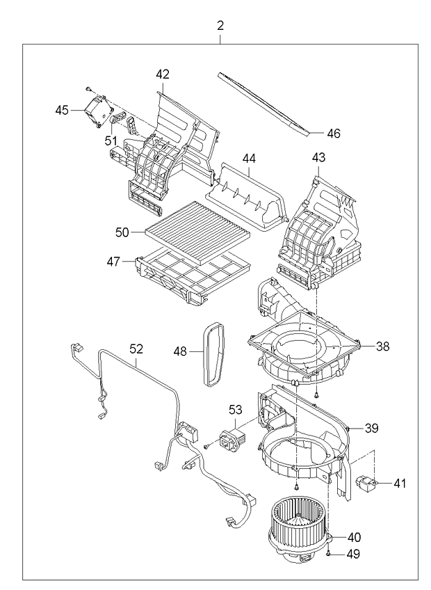 A/C SYSTEM - COOLER LINE, FRONT