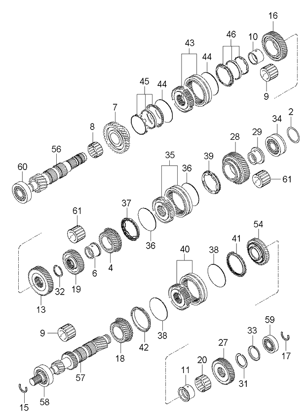 DRIVE SHAFT - REAR