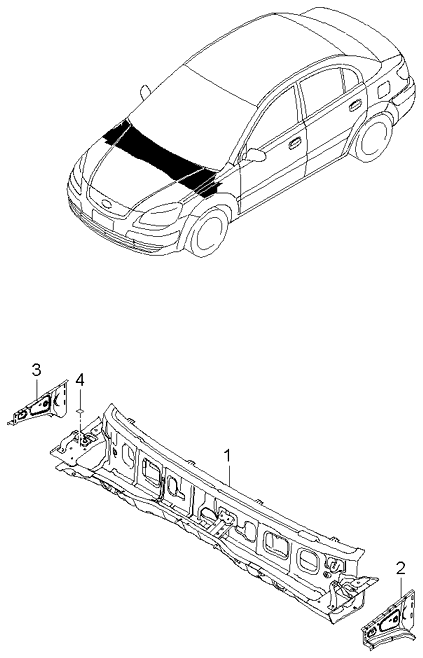 PANEL - REAR DOOR