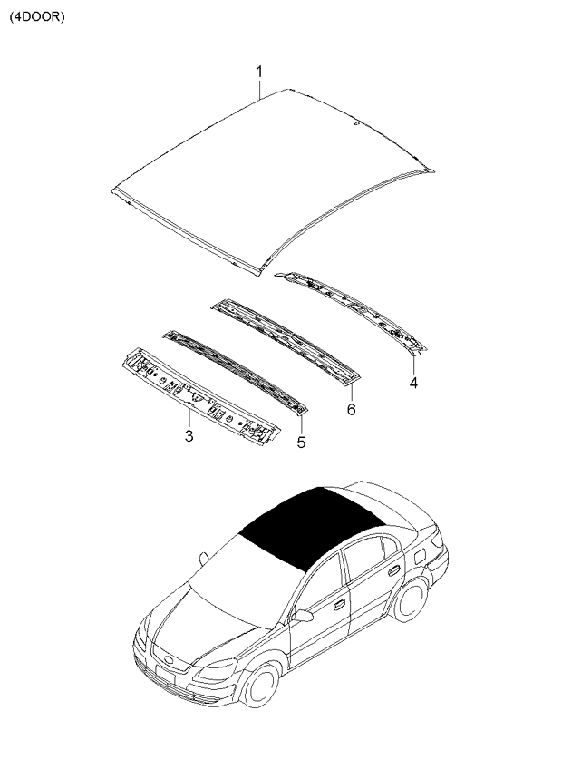 PANEL - REAR DOOR