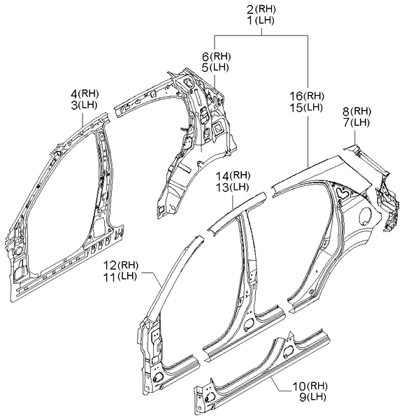 PANEL - REAR DOOR